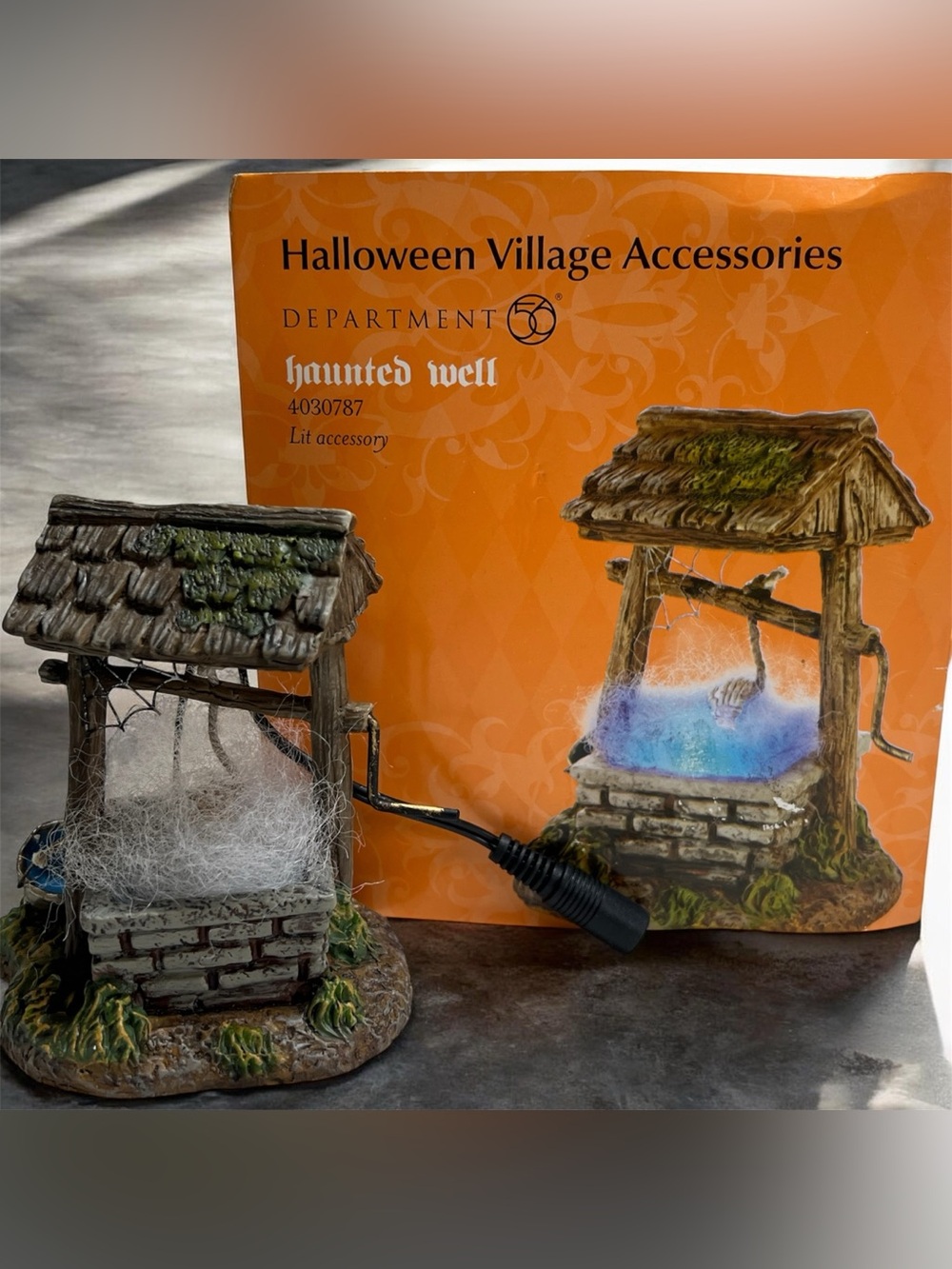 Vintage Dept 56 Haunted well 4030787 2013